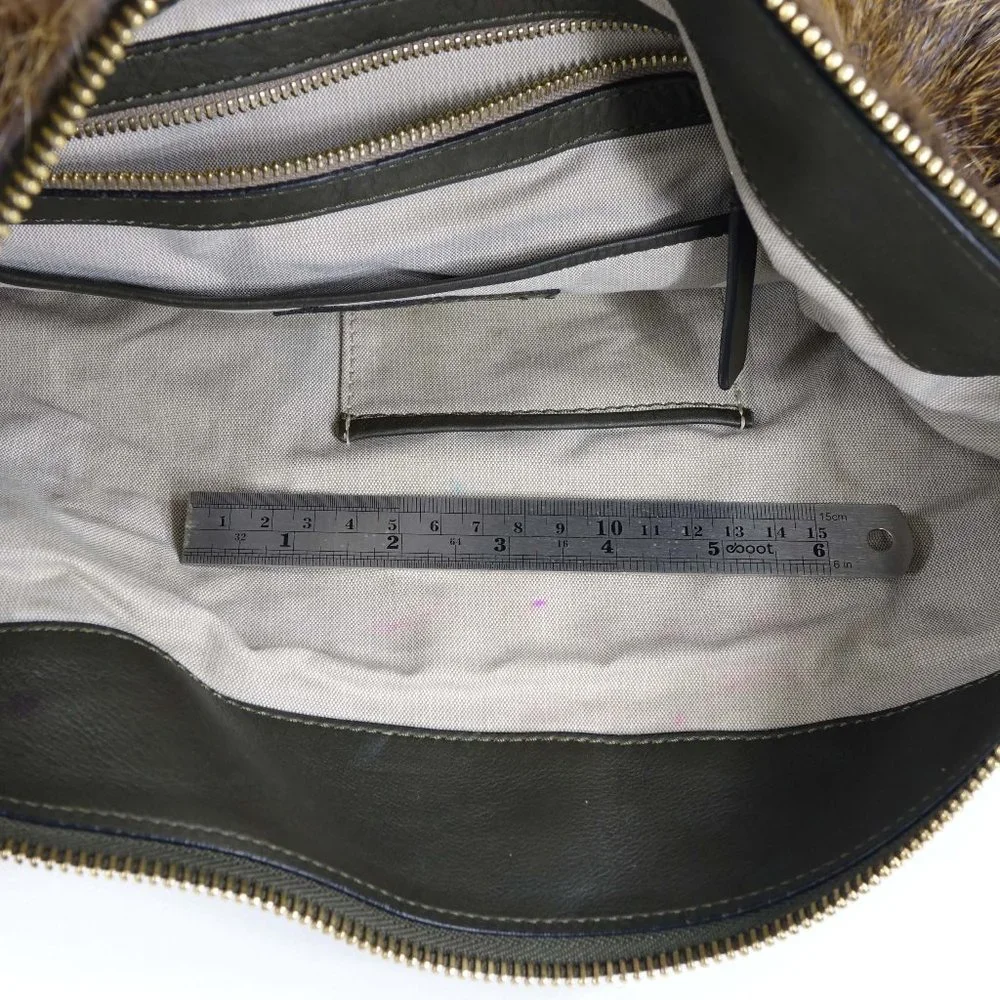 Marni Three-in-One Convertible Fur Backpack